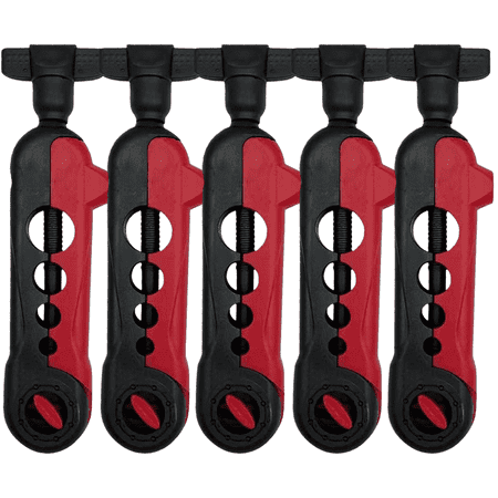 5 Pack Portable Mini Fishing Line Winder - Adjustable & Detachable Spooling Station Multifunctional Tool for Spinning Reels & Baitcasters Ideal for Anglers & Fishing Enthusiasts