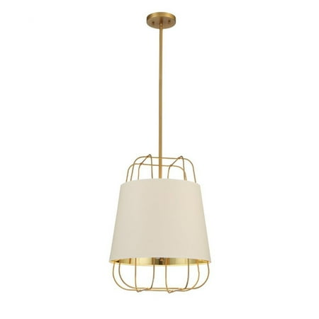 

3 Light Pendant in Transitional Style 16 inches Wide By 20.75 inches High-Brass Finish Bailey Street Home 79-Bel-4365445