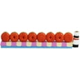 thumbnail image 2 of Baker and Doughnuts Children's Candle Menorah Hand painted Mouthwatering Traditional Chanukah Sofganiyot Fits Standard Hanukkah Candles Collectible Chanukiyas by Zion Judaica, 2 of 4