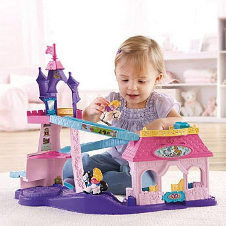 Fisher Price Little People Disney Princess Klip Klop Stable Play Set