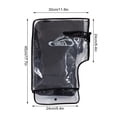 thumbnail image 3 of DPTALR Snowmobile Handlebar Muffs Snowmobile Hand Muffs Gloves Motorcycle Gloves Snowmobile Handlebar Gloves Windproof Riding Gloves Thicke Handlebar Mitts, 3 of 9