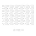 thumbnail image 2 of LLC 50Pcs Photo Insert Porte-Clés Acrylique Vierge Transparent Photo Cadre Porte-Clés, 2 of 5