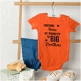 thumbnail image 4 of Awesome Promoted to Big Brother Bodysuit Jumper Boys Infant Baby Brisco Brands 18M, 4 of 6