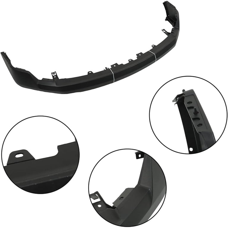 Front Upper Bumper Cover – Ford F-150 2009-2014 – Black Textured Plastic – Ylwspeed2000