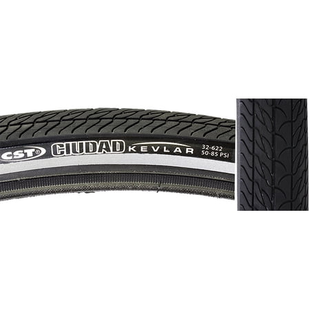 CST Ciudad Tire - 700 x 32  Clincher  Wire  Black  Aramid Puncture Protection price history on PriceWatchPro