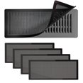 thumbnail image 1 of Fundas de ventilación magnéticas Xiesaip de 4 x 10 cm con pantalla de malla, 4 unidades, 1 of 7