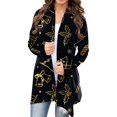 thumbnail image 1 of Long Sleeve Cardigan For Women Fall Open Front Cardigan With Pockets Casual Duster Lightweight Cardigan Sweater, 1 of 4