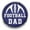 Dark Blue, variant on Snap Jewelry 18MM Purple Football Dad Ginger Charm Button