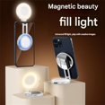 thumbnail image 6 of Quantifty 3-in-1 Magnetic Beauty Selfie Light for Phones, Portable Magnetic Selfie Light with Mirror, 360° Foldable Ring Light, Three Soft Color Temperatures, for Photography Recording, 6 of 7
