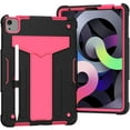 thumbnail image 5 of iPad Pro 11 (2021 / 2020 / 2018) Case with 2PCS Tempered Glass Screen Protector - Epicgadget protective Cover with Kickstand, Pencil Holder + Tempered Glass Film for iPad Pro 11-inch (Black/Pink), 5 of 5