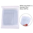 thumbnail image 1 of MesaSe 100Pcs Disposable Eyelash Extension Micro Brush Applicator Make up Mascara Swab, 1 of 5