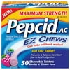Pepcid EZ Chews Berries 'n' Cream Tablets, 50 Count