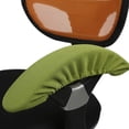 thumbnail image 1 of Housse d'Accoudoir Extensible pour Chaise d'Ordinateur/bureau/rotative Couleur Unie Verte, 1 of 3