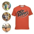 thumbnail image 5 of Dr Pepper T-Shirt for Boys Girls, Kids Novelty Crew Neck Tops, Lightweight Short Sleeve Tee, XS-XL, 5 of 9