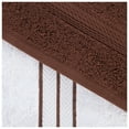 thumbnail image 3 of Superior Hymnia Egyptian Cotton 6-Piece Towel Set, Chocolate, 3 of 3