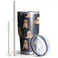 thumbnail image 2 of 30oz Goldendoodle Dog Tumblers Stainless Steel Tumbler with Lid and Straw,Vacuum Insulated Double Wall Travel Tumbler Cups Mug with Cleaning Brush for Coffee,Tea, 2 of 7