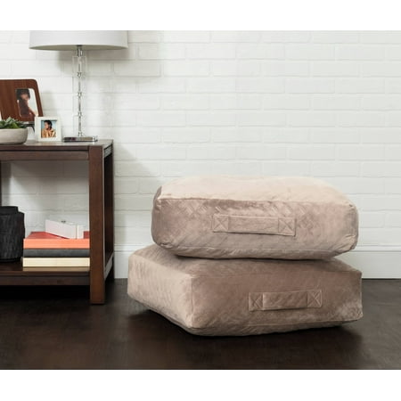 - Better Homes & Gardens Everly Velvet Box Floor Cushion