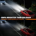 thumbnail image 4 of For Acura ILX 2013-2021 LED Headlight Kit Bulbs High Low Beam Fog Light Super Bright Cool White Lamps, 4 of 21