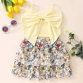 thumbnail image 2 of Popshion Toddler Baby Girls Tops and Floral Skirt Set, 2-Piece, Size 18 Months-7 Years, 2 of 7