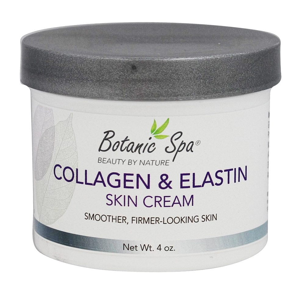 Botanic Spa Collagen & Elastin Skin Facial Cream 4 oz. Walmart