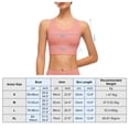 thumbnail image 4 of Sujetador de yoga para mujer, deportivo, para entrenamiento, pilates, camisetas sin mangas, acolchado, informal, 4 of 8