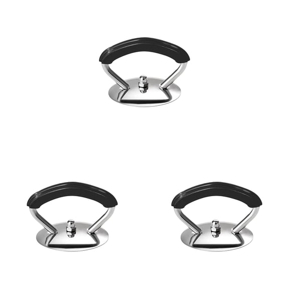3 PCS Universal Crock Pot Lid Handle Replacement, Stainless Steel Heat Resistant Cookware Pot Lid Replacement Lids