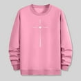 thumbnail image 5 of PNTUTB Men's Classic Crew Neck Pullover Valentine's Day Fashion Print Long Sleeve Casual Loose Comfort Sweatshirts, 5 of 6
