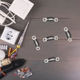 thumbnail image 5 of Pungan wire clamp 20 Pack M8 Stainless Steel Clamp Cable Clips for Tube, Pipe or Wire Installation,1.26"X0.59"X0.47", 5 of 10
