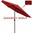 thumbnail image 2 of Parasol Replacement Cover, Outdoor Parasol Replacement Canopy, Anti-Ultraviolet, Waterproof Garden Patio Umbrella, 2m/6 Arm，Red, 2 of 5