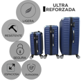 thumbnail image 5 of Set Juego De 3 Maletas Rigidas Y Resistente Jony Para Viaje Ruedas 360 Candado, 5 of 5