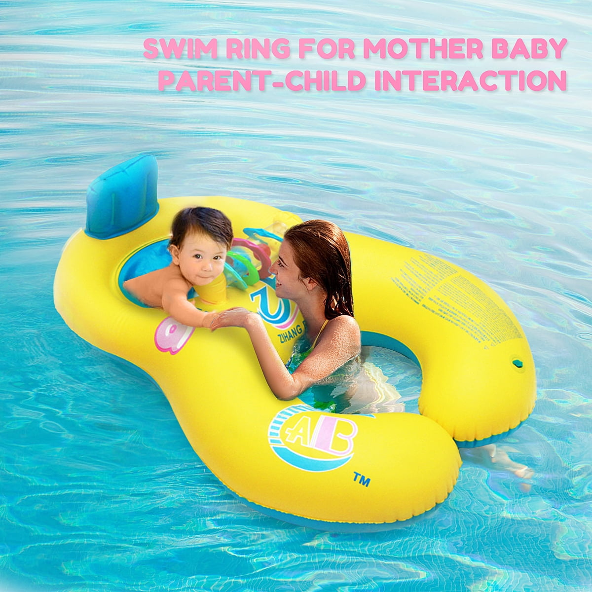 mother and baby swim ring