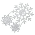 thumbnail image 3 of Miangastore 3pcs Embossing Stencils Silver For DIY Crafts And Christmas, 3 of 8