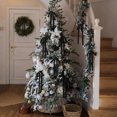 thumbnail image 5 of Christmas Velvet Ribbon Bows Decoration,Black Christmas Ornaments, Ribbon Decor for Xmas Tree, Tree Topper Wreath Bows for Home Decor Indoor Outdoor Decoration, 5 of 7