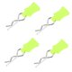 thumbnail image 2 of RC Car Part, Car Toy Parts Durable Bracket Set Accesorio RC Body Shell Clip Pin Set, Principiante Para RC Car Car Toy Parts Al Aire Libre ANGGREK GG1910, 2 of 8