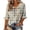 18# Light Blue, variant on 3/4 Length Sleeve Womens Tops Fall Loose Work Puffy Sleeves Blouses Summer Elegant Casual Loose Work Plus Size Flowy Ruffle Fashion Office Dress Shirt