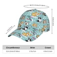 thumbnail image 3 of Baseball Cap, Dogs Trucker Hats Women Dad Hat for Workouts - Baseball hat Adjustable Size, 3 of 7