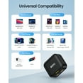 thumbnail image 2 of USB C Charger, AOHI 40W Fast Charger Block for iPhone 14/14 Plus/14 Pro Max/13 Pro Max, iPad, Galaxy, Pixel, PPS PD Dual Port USB C Wall Charger, Foldable Power Adapter(Cable Not Included), 2 of 9