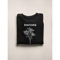 thumbnail image 3 of Deams Come True Peonies Sweatshirt Women -Image by Shutterstock, Female Small, 3 of 4