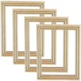 thumbnail image 1 of 4PCS Miniature Wooden Photo Frame 1/12 Painting Picture Frame for Mini House, 1 of 2