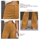 thumbnail image 3 of Women High Waisted Flare Pants, Autumn Winter Pockets Design Casual Women Bell Bottom Flare Pants For Daily Wear For Office For Party ANGGREK Otros, 3 of 5