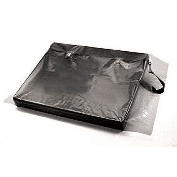 Clear Layflat Poly Bags 4 mil, 24 X 24 inches - Case of 250 Bags