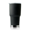 thumbnail image 2 of asobu big boss high performance double walled insulated stainless steel travel coffee mug - large 30 ounce coffee cup-silver, 2 of 2