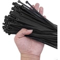 thumbnail image 6 of 100PCS Black Nylon Cable Ties 200mm×4.8mm Multi-Purpose For Home Storage, Outdoor Cable Management, Fencing, Hanging Items, Etc., 6 of 7