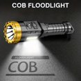 thumbnail image 3 of High Bright Flashlight with Side Lights Multi-Purpose Lightweight Light for Hiking Walking, 3 of 5