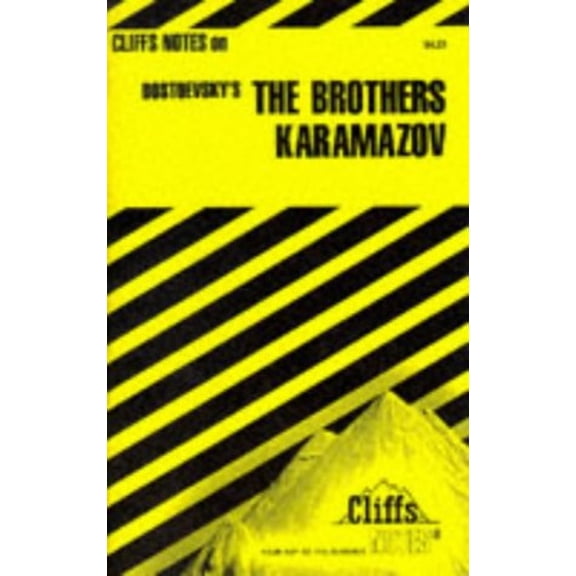 Pre-Owned Dostoevsky's the Brothers Karamazov (Cliffs Notes) (Paperback) 0822002655 9780822002659