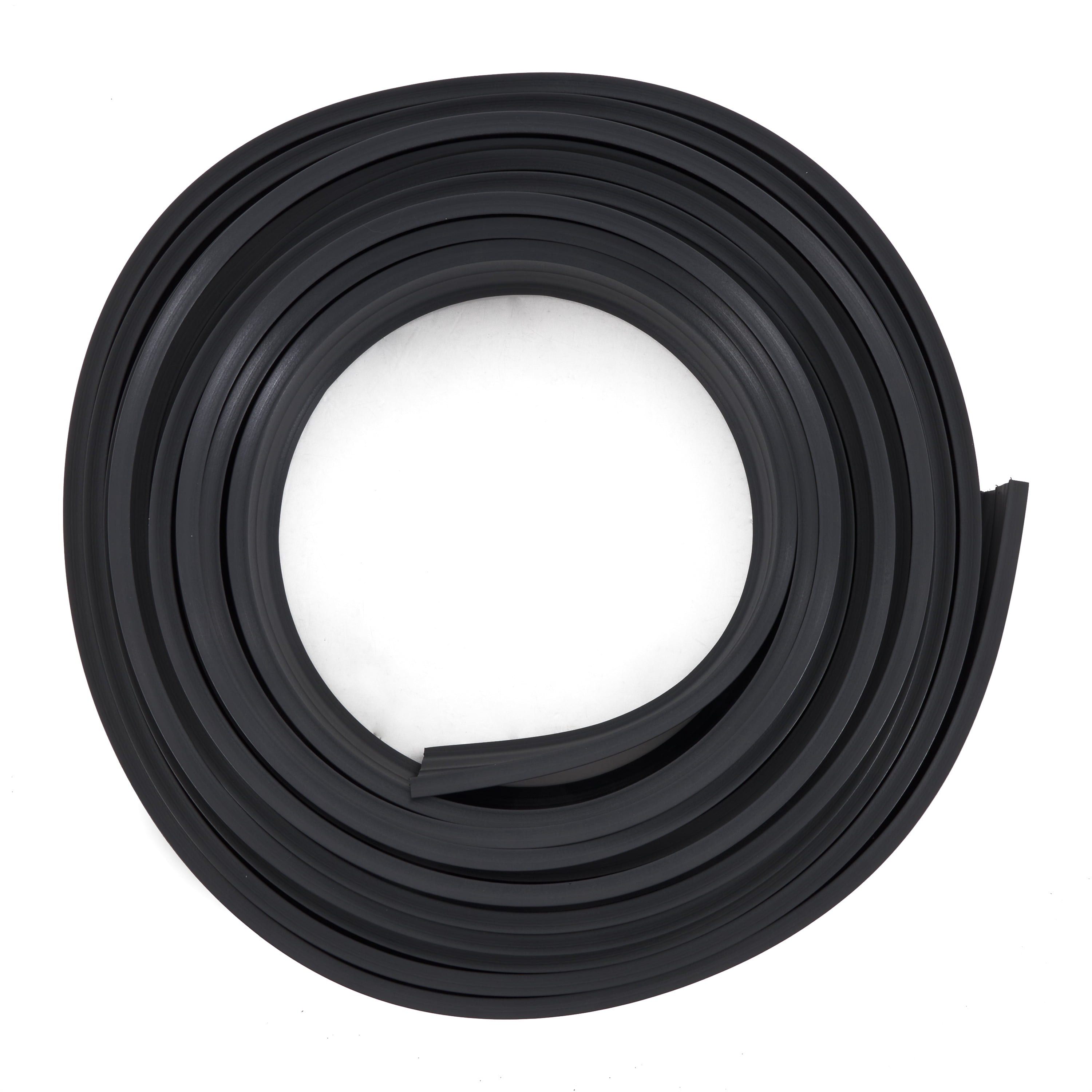 Suncast 60' Coil Resin Professional Landscape Edging Roll for Lawn and Garden, Black (8 Pack)