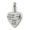 thumbnail image 4 of EHJRE Stainless Steel Heart Urn Pendant For Cremation Jewelry Necklace Daughter, 4 of 9