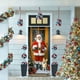 thumbnail image 4 of Decoraciones de Navidad Interior 35 X 71 Pulgadas Marco de Puerta de Navidad - Patrón de Santa Claus - Decoración de Puerta de Navidad - Decoración de Fiesta Del Festival, 4 of 6