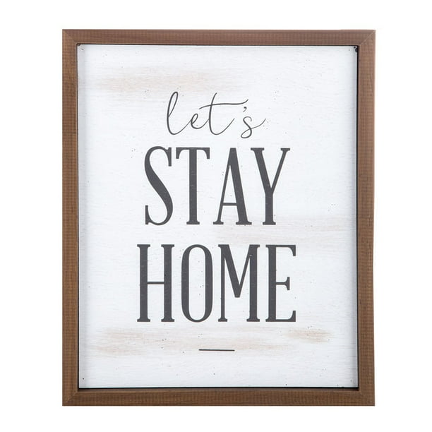 Let S Stay Home Wood Wall Decor Decoration Family Room Office Com - Once Loved Home Decoration Let S Stay Home Wood Wall Decor Decoration Family Room Office Com - Once Loved Home Decoration