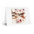 thumbnail image 2 of DistinctInk Greeting Card / Note Card - Valentine's Day Basenji Puppy - PACK of 10, 2 of 7